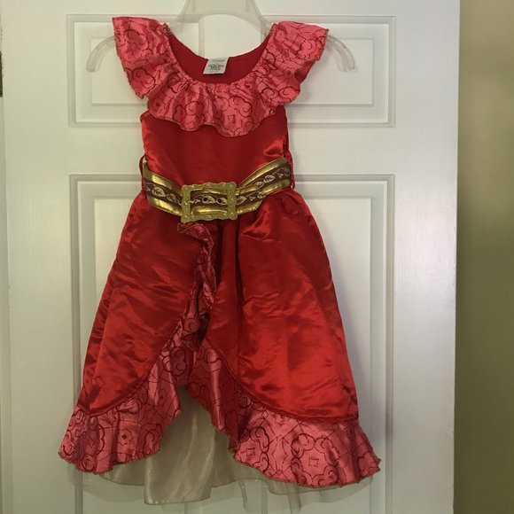 Disney Other - Disney Girls Princess Elena of Avalor Dress Size 4